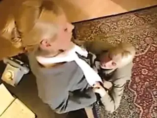 Blonde lesbians