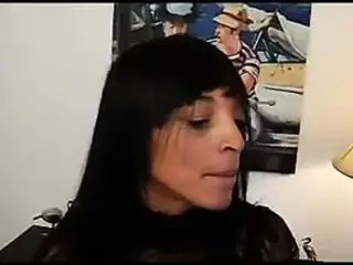 FRENCH CASTING n49 2 brunette anal babes fisting strapon