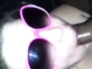 cock slut sucking big black dick