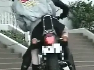 Lesbian Asian Porn: Bikers Rev Up Girl!