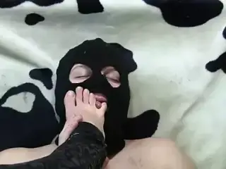 POV foot worship