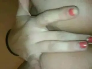 close-up girl Masturbating
