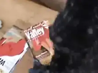 Drilling a hole in the dentist's waitingroom.