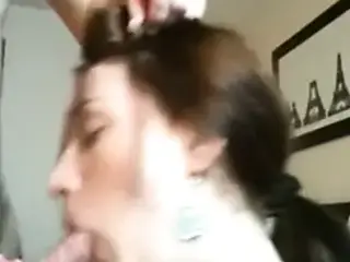 Cock Hungry Amateur Brunette,By Blondelover