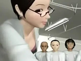 Anime Japanese nun