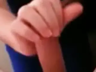 Blue Dress HOTTT POV Handjob xIJWHx