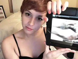 She caught you watching gay porn