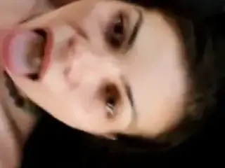 Cum Swallow In The Car