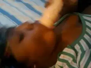 Black Girl & Dildo