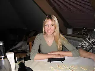 Sweet german blond slut wife cuckold for hubby