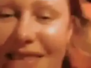 ITA amateur couple cum face