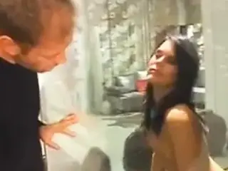 behind window handjob