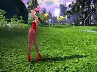 Tera: Sexy Castanic Whore Dancing High Quality