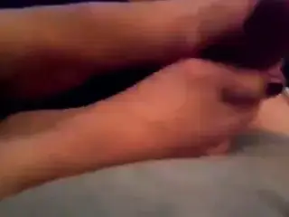 Ex girlfriend Footjob