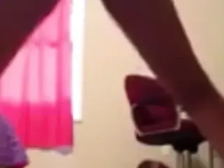 Black girl with good dancing skills