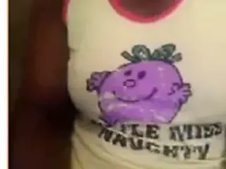 Black girl spreading