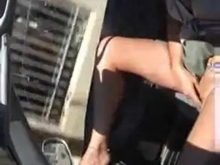 Mature Wife in Car