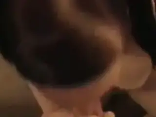 Sweet brunette waking up to a sticky surprise. enjoy