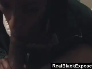 Ghetto Blowjob On The Balcony