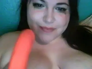 watching her face as she masturbates her throat