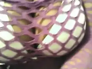 Black BBW plays for camera