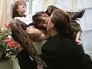 Sylvie Courtois and Charlotte Stephie Blowjob Duet
