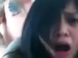 Asian amateur girl gets rammed from behind