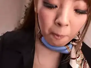 Busty asian babe incredible massage