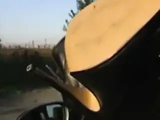 Pedal pumping in black boots