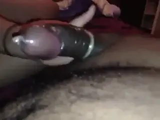 BJ with condom on
