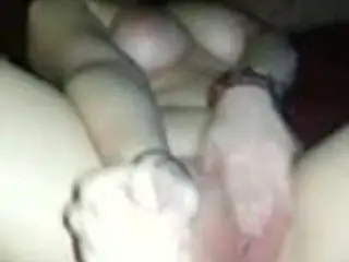 wank and pussy play