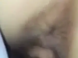 Girlfriend Cumming on Bf's Cock