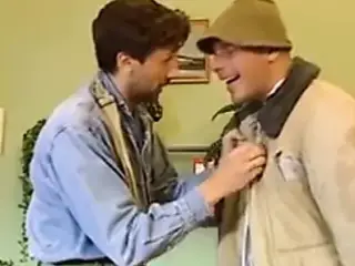 Two brothers strike a deal with busty attorney