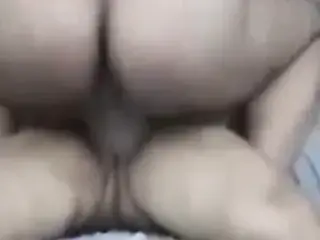 arab BHM on top fucking a BBW