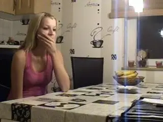 Housewife lifts the bailiff