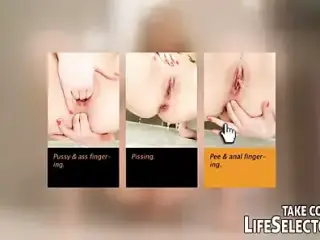 Antonya fisting and squirting alone