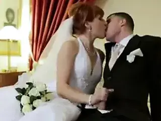 Redhead Bride Gets DP'd on Her Wedding Day