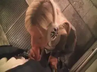 Fuck and Blowjob in the Subway