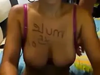 Slut Amateurs Have Sex On Webcam