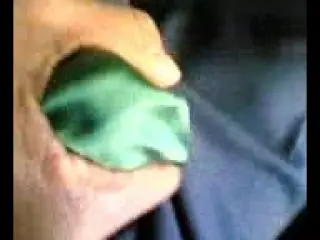 Maid handjob in car
