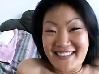 Lucy Lee leans back for dick