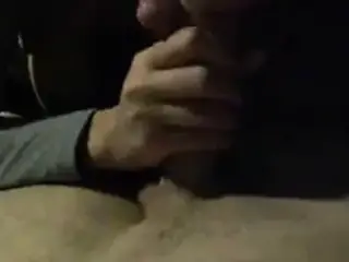 Enjoying his Cock & Balls all the way Down Her Throat