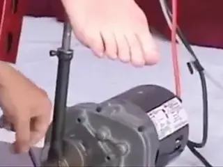 fixed to a fucking machine