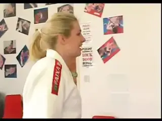 Wrestling a coworker