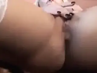 Big boob milf rubbing her pussy