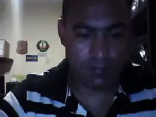 Straight guys feet on webcam #126