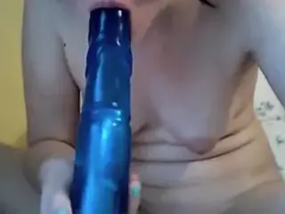 Soft Girl Cleans Her Juice Off Toy