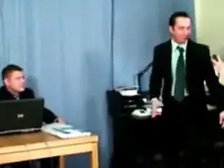 4-eyed girl gangbanged and creamed