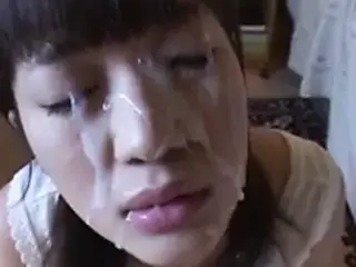 Big cum tears for this japanese girl