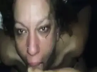 ATM Wife Gets Throat Fucked